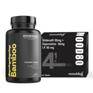 Mood80 – Sildenafil + Dapoxetine Tablets